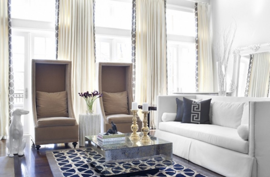 Thiết kế mành rèm cho phòng khách ngôi nhà chính là lời tự sự về tính cách của chủ nhà.