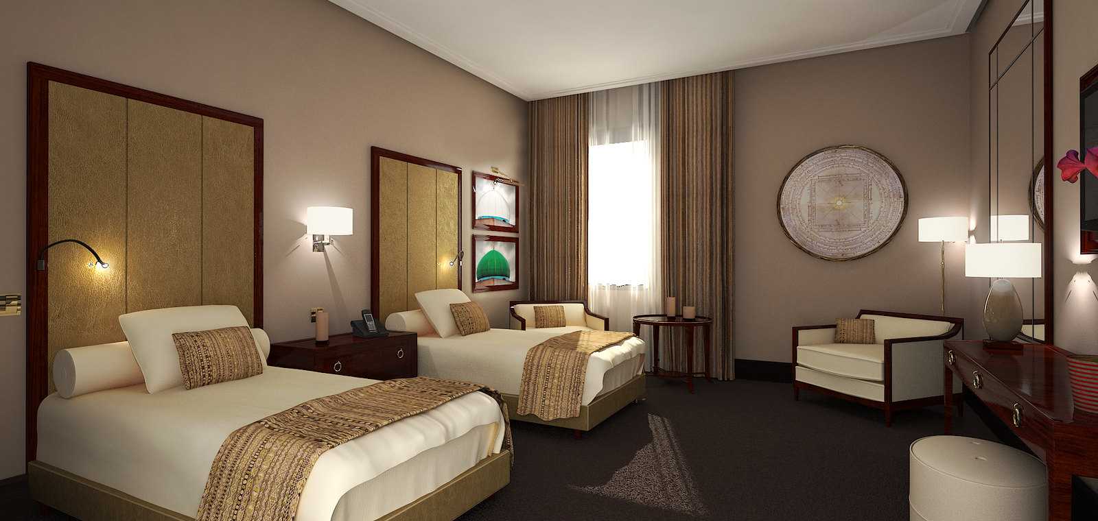 Rèm khách sạn, nhà nghỉ đẹp giúp tăng tính sang trọng cho không gian