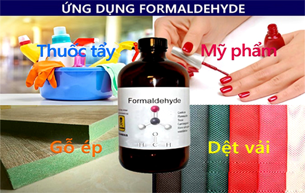 Ngoài vải may quần áo, formaldehyde còn được sử dụng nhiều trong các loại vải may màn cửa, chăn ga gối nệm